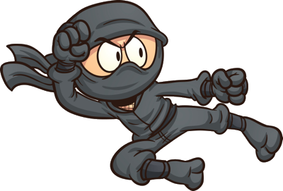 cartoon ninja